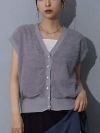 【SALE／30%OFF】シアージャガードドッキングカーディガン NICOLE white ニコル クラブ トップス ニット ブラック ホワイト グレー【RBA_E】【送料無料】[Rakuten Fashion]