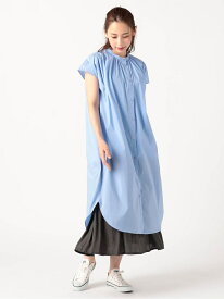 【SALE／70%OFF】シャツワンピース Grand PARK NICOLE ニコル ワンピース・ドレス その他のワンピース・ドレス ブルー オレンジ カーキ ネイビー【RBA_E】[Rakuten Fashion]