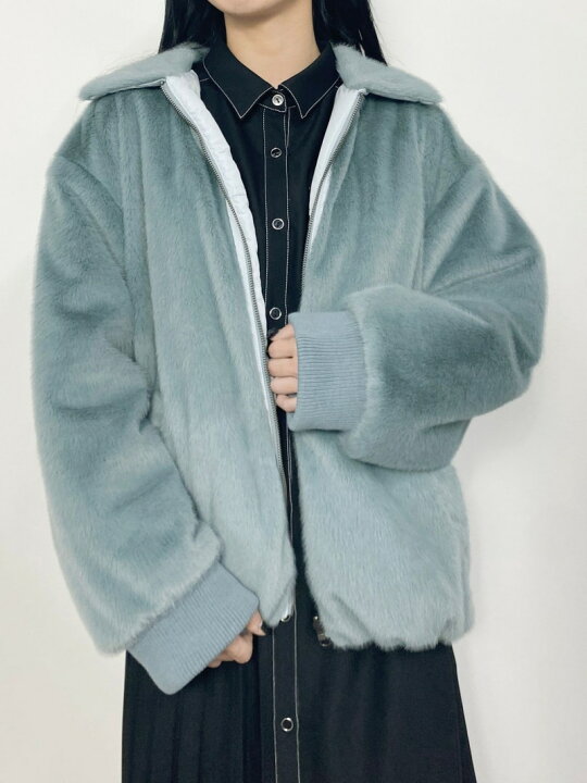 楽天市場】【SALE／70%OFF】リバーシブルファーブルゾン NICOLE CLUB 