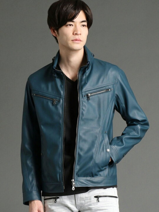 楽天市場】【SALE／50%OFF】フェイクレザーブルゾン HIDEAWAYS NICOLE