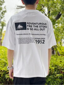 【SALE／30%OFF】【KELTY別注】バックプリントTシャツ Grand PARK NICOLE ニコル トップス カットソー・Tシャツ ネイビー ベージュ ブラック ホワイト【RBA_E】[Rakuten Fashion]