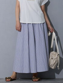 【SALE／50%OFF】ストライプスカート NICOLE white ニコル クラブ スカート ロング・マキシスカート ホワイト ブラック【RBA_E】【送料無料】[Rakuten Fashion]