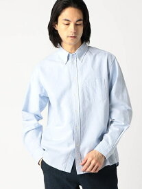 オックスボタンダウンシャツ Grand PARK NICOLE ニコル トップス シャツ・ブラウス ブルー ホワイト レッド【送料無料】[Rakuten Fashion]