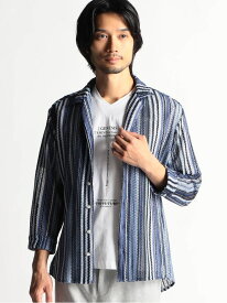 【SALE／30%OFF】ラッセルレース7分袖シャツ HIDEAWAYS NICOLE ニコル トップス シャツ・ブラウス グレー ブラック レッド【RBA_E】【送料無料】[Rakuten Fashion]