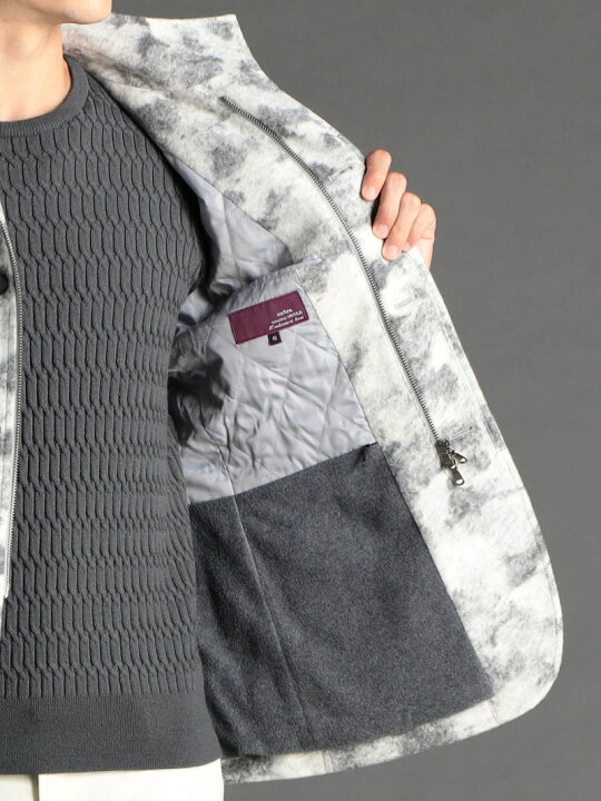 楽天市場】【SALE／40%OFF】【ex/tra】LANIFICIO ROMA スタンドカラー 