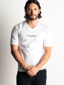 【SALE／55%OFF】激シルケットロゴプリント半袖Tシャツ HIDEAWAYS NICOLE ニコル トップス カットソー・Tシャツ レッド ブラック ホワイト【RBA_E】[Rakuten Fashion]