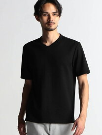 【SALE／30%OFF】ボックスミニワッフル半袖Tシャツ NICOLE CLUB FOR MEN ニコル トップス カットソー・Tシャツ ホワイト ブラック レッド【RBA_E】【送料無料】[Rakuten Fashion]