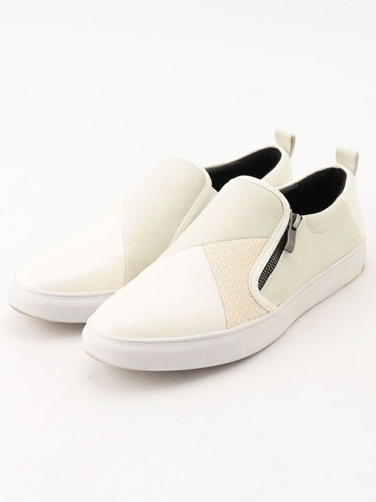 楽天市場】【SALE／30%OFF】パネル切り替えスリッポンスニーカー 