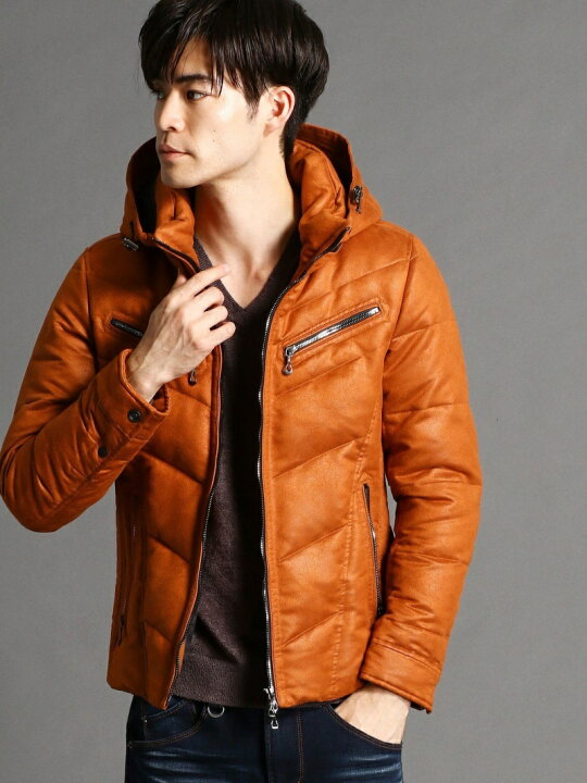 楽天市場】【SALE／40%OFF】フェイクスウェードダウンジャケット  