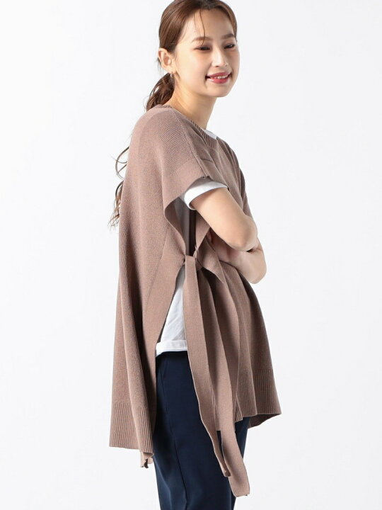 楽天市場】【SALE／60%OFF】アゼ編みポンチョベスト Grand PARK NICOLE 