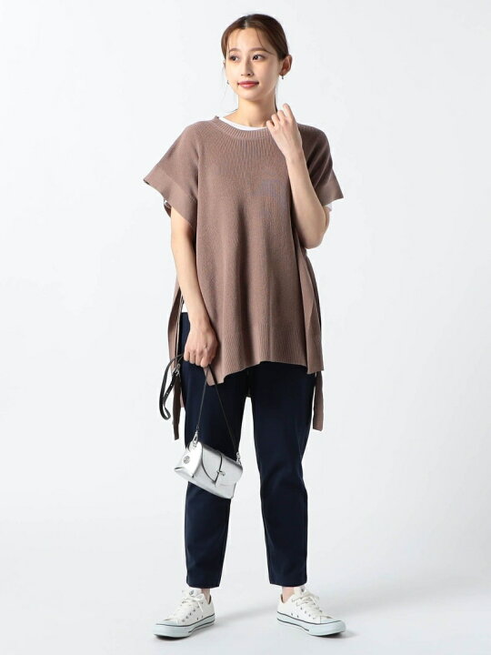 楽天市場】【SALE／60%OFF】アゼ編みポンチョベスト Grand PARK NICOLE 