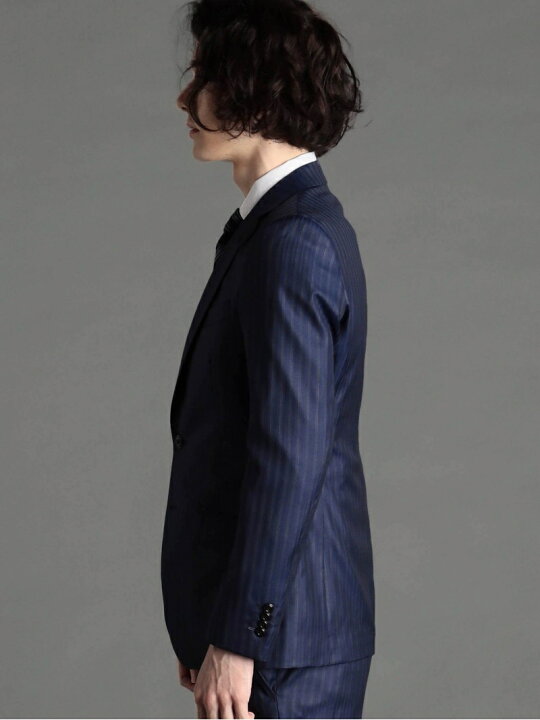 楽天市場】【SALE／37%OFF】カレンダーストライプ スーツ MONSIEUR 