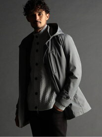【SALE／50%OFF】フード着脱3WAYスタンドコート NICOLE CLUB FOR MEN ニコル ジャケット・アウター その他のジャケット・アウター ネイビー ブラック グレー【RBA_E】【送料無料】[Rakuten Fashion]