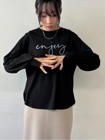 デザインロングTEE NICOLE white ニコル クラブ トップス カットソー・Tシャツ ホワイト【送料無料】[Rakuten Fashion]