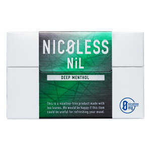 【公式店】NICOLESS NiL ニコレス ニル 1カートン 10箱入 ニコチンフリー 誘導加熱式 アイコスイルマ イルマ対応 全4種 スティック ニコチンゼロ 禁煙グッズ 加熱式 禁煙補助 メンソール 禁煙サ