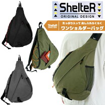 shelter ショルダーバッグの通販