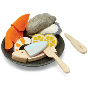 プラントイ シーフードプラッター ままごと キッチン おままごと ままごとセット セット 3歳 4歳 5歳 誕生日 誕生日プレゼント 女の子 女 出産祝い 木のおもちゃ 木製 幼児 食材 おままごと