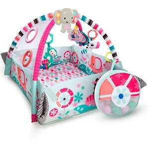 送料無料 Kids2 ピンク・5-in-1・ヨアウェイ・ボール・プレイジム 赤ちゃん ベビージム プレイジム プレイマット 誕生日プレゼント 誕生日 男の子 男 女の子 女 出産祝い 0歳 1歳 乳児 子供 ベビ