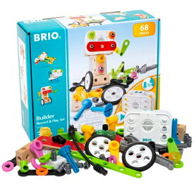 ブリオ BRIO　ビルダー レコード＆プレイセット　知育玩具 3歳 4歳 5歳 木のおもちゃ 木製 誕生日プレゼント 誕生日 男の子 男 女の子 女 子供 ギフト 木製玩具 玩具 プレゼント 大工 組み立てる キッズ ネジ 組み立て 知育おもちゃ クリスマスプレゼント