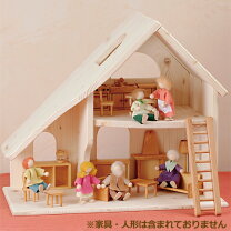 楽天市場】ドールハウス 木製（ままごと・ごっこ遊びトイ｜おもちゃ 