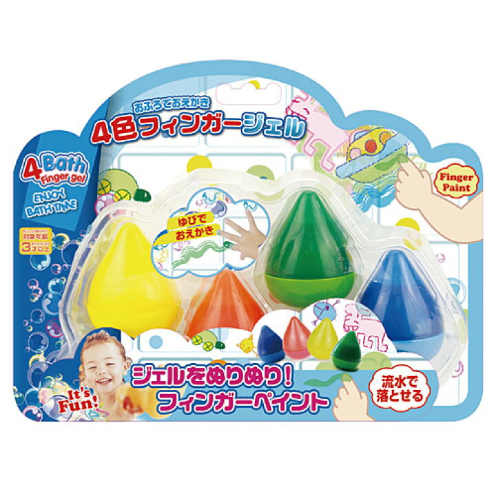 楽天市場 おふろでおえかき 4色フィンガージェル お風呂 おもちゃ お絵かき 子供 3歳 4歳 5歳 誕生日プレゼント 誕生日 男の子 男 女の子 女 お風呂のおもちゃ 水遊び 知育玩具 クレヨン おふろ 知育 おえかき お絵描き お絵かきセット 水おもちゃ プレゼント セット