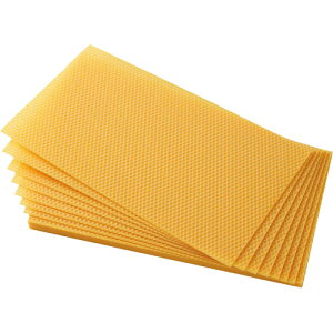 送料無料 シュトックマー みつろうハニーコムシート 17枚 キャンドル ろうそく みつろう 材料 手作り クリスマスプレゼント