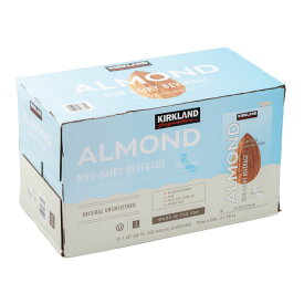 カークランドシグネチャー アーモンド飲料　無糖 946ml x 12本 Kirkland Signature Unsweetened Almond Beverage 946ml x 12pack