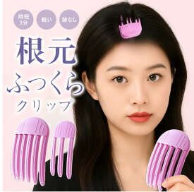 ＼期間限定P5倍／2個入り 根元立ち上げクリップ 前髪 クリップ 前髪 ボリューム 2個 前髪 立ち上げ 前髪 カーラー 根元立ち上げクリップ ふわふわ 前髪立ち上げクリップ ヘアクリップ 根元ボリュームクリップ ふんわり 簡単 ボリュームアップ 根元櫛 ヘア ピン スタイリング
