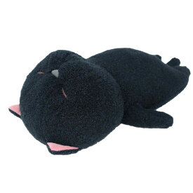 【ぼうみたいなねこ】ぼうみたいなねこぬいぐるみ　Lサイズ 猫 くろぼう（Black） 内藤デザイン研究所 JAN-4990795041844