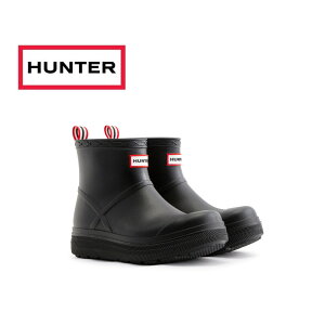 �����y�i�y���o��OK�j �n���^�[ HUNTER ���j�Z�b�N�X �v���C ���[���f�b�g �u�[�c UFS7105PVC-BLK �u���b�N �� ���C���u�[�c ���� �y�� �h�� �V���[�g �u�[�c ���C �����Y ���f�B�[�X ���p �ʋ� �ʊw