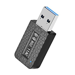 USB3.0 ����LAN�q�@ WiFi�q�@ �����^ 1200Mbps�q�@/�e�@���pWIFI�A�_�v�^�[ 2.4Ghz/5Ghz �����ʐM Windows11/10/8.1/8/7/XP/Vista/Mac OS X �Ή� PC/Desktop/Laptop