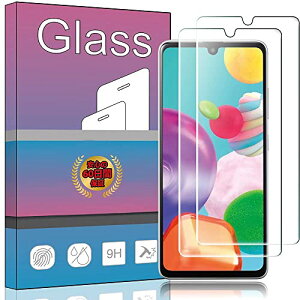 �y2���Z�b�g�z FOR Galaxy A41 SC-41A / au SCV48 �K���X�t�B���� �����K���X �t�� �K���X �����^ �ی�t�B���� FOR SC-41A / au SCV48 ���{���Ɏq�f��AGC �����ߗ� �d�x9H ��U�h�~ FOR Galaxy A41 �t���ی�t�B��