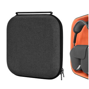 Geekria �P�[�X Sheild �w�b�h�z���P�[�X �݊��� �n�[�h�P�[�X ���s�p �n�[�h�V�F���P�[�X Air-Pods Max �ɑΉ� ���[�|�[�`�t�� (�u���b�N)