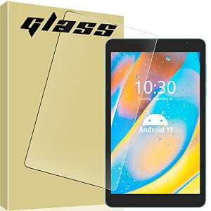FOR Blackview Tab 6 8�C���` �p�̃K���X�t�B���� �����K���X FOR Blackview Tab 6 �p�̃^�u���b�g �Ή� �t���ی�t�B���� �ώw�� �\�ʍd�x9H 2.5D���E���h���H ��U�h�~ �����ߗ� ����\�� �����z��
