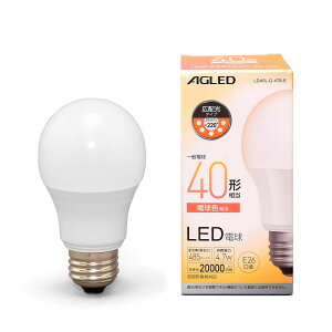 �y�ߓd�΍�z �A�C���X�I�[���}(IRIS OHYAMA) LED�d�� E26 �L�z�� 40�`���� �d���F LDA5L-G-4T6-E