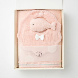 出産祝い ベビー ギフトセット 今治タオル わた媛baby / おもちゃ バスタオル スタイ 綿100% 全2色 男の子 女の子 よだれかけ プレゼント