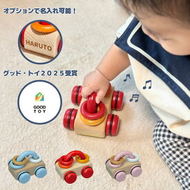 【はじめての贈り物に】ころころオルゴール リングタイプ｜選べる3色：赤・ピンク・水色｜曲目：となりのトトロ／アンパンマンのマーチ｜木のおもちゃ 日本製 知育 出産祝い 0歳 1歳 2歳 3歳 誕生日 プレゼント 乳児 幼児 赤ちゃん【FJ301】