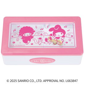 【誕生日ギフトに】オルゴールボックス＜マイメロディ＞18弁（曲目：乙女の祈り）サンリオマイメロディマイメロMYMELODYオルゴール誕生日プレゼントプチギフト可愛いキャラクターインテリア雑貨子どもオルゴールニデックNidec【CF305S】