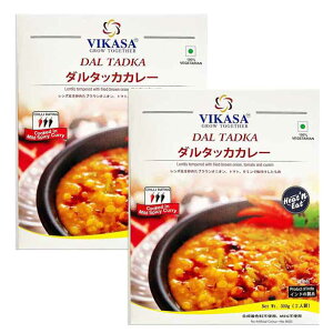 ggJ[ _^bJJ[ Vikasa Dal Tadka 2lO300g ×2h1(}Ch) ΂gʂ˂ƃg}gAN~ŕĂỸVvȈi 100% VEGETARIAN Fsgp