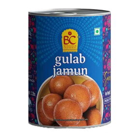 グラブ・ジャムン Gjlab Jamun 1kg インドのお菓子 Bhikharam Chandmal 小麦粉や牛乳で作った生地を揚げて、砂糖と水で作った甘いシロップに浸します。そのシロップにはカルダモンやローズウォーターなどの香辛料が加えられ、独特の風味を楽しめます。﻿