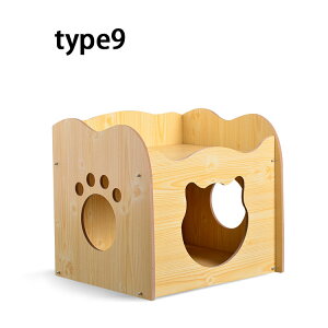 ペットハウス 猫ベッド 室内 屋外 猫ハウス 窓付き 組み立て簡単 猫小屋 木製ゲージ 小型犬 おしゃれ かわいい