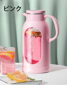 ガラス ピッチャー 2L 蓋付き 冷水筒 ガラス 麦茶ポット 2リットル 大容量 水 ポット 冷蔵庫 水差し ボトル 冷茶 ジャグ 洗える ウォーターピッチャー おしゃれ 冷茶ポット 冷蔵庫ポット お茶