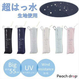 【公式】ニフティカラーズ 折り畳み傘 55cm 晴雨兼用 超撥水 耐風 UV 無地 軽量 レディース 折傘 大きめ 紫外線防止 ブラック ネイビー オフホワイト グレー ピンク グリーン 淡い ギフト プレゼント 母の日 誕生日