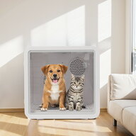ペットドライルーム ペットドライヤー ペットハウス ドライヤー ボックス ハウス ドライルーム 猫 犬 ペ…