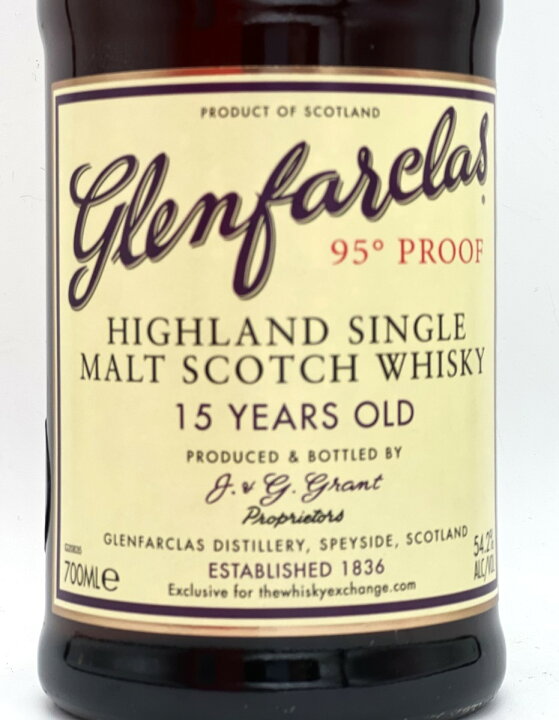 楽天市場】グレンファークラス15年95 Proof700ml / 54.2%グレンファー 