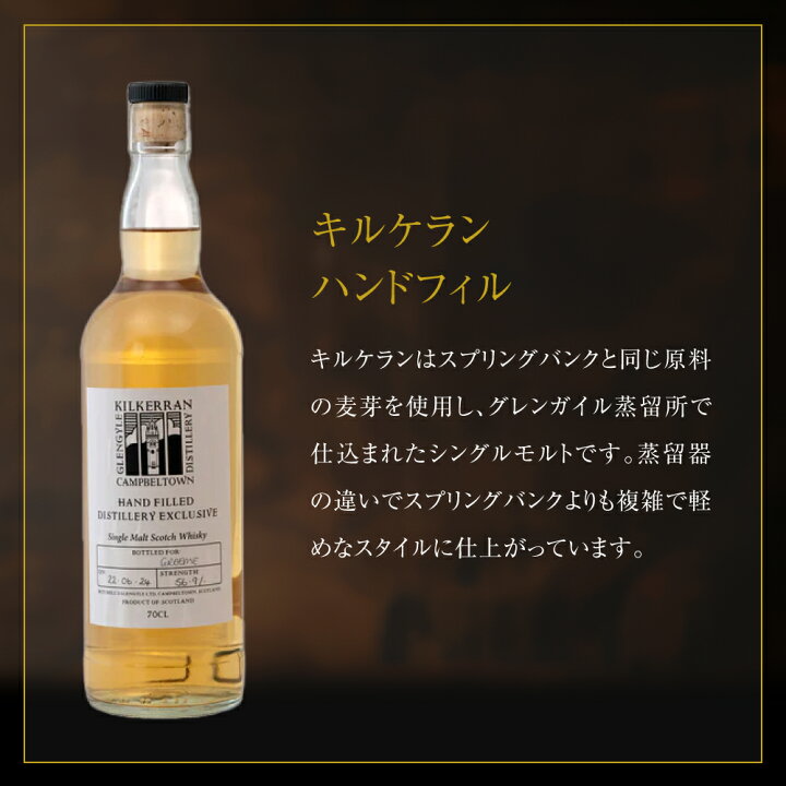 楽天市場】スプリングバンク蒸留所テイスティングセットお試し30ml 