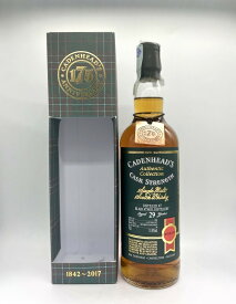 ブレアソール 1989 29年Cadenhead's Authentic Collection 175th anniversary700ml/51.8%ブレアソール ケイデンヘッド オーセンティック コレクション オールドボトル シングルカスク 1988年 ハイランド ボトラーズ