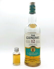 【30mlサンプル】グレンリヴェット12年30ml/40%グレンリベット 小瓶 シングルモルト スコッチウイスキー スペイサイド　詰替え　量り売り