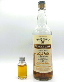 【30mlサンプル】クライヌリッシュ19年【1995】 ケイデンヘッド シェリーカスク30ml/54.6%クライヌリッシュ 小瓶 シングルモルト スコッチウイスキー ハイランド　詰替え　量り売り