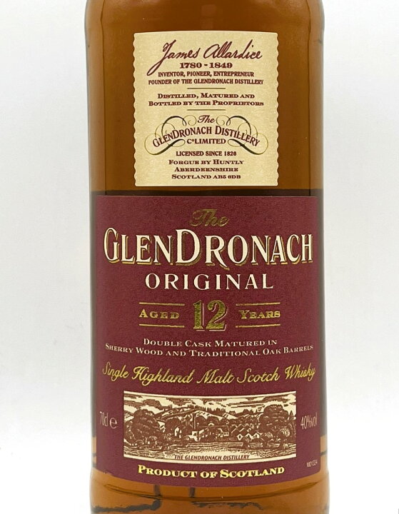 楽天市場】グレンドロナック12年 ダブルカスク マチュアード 700ml  